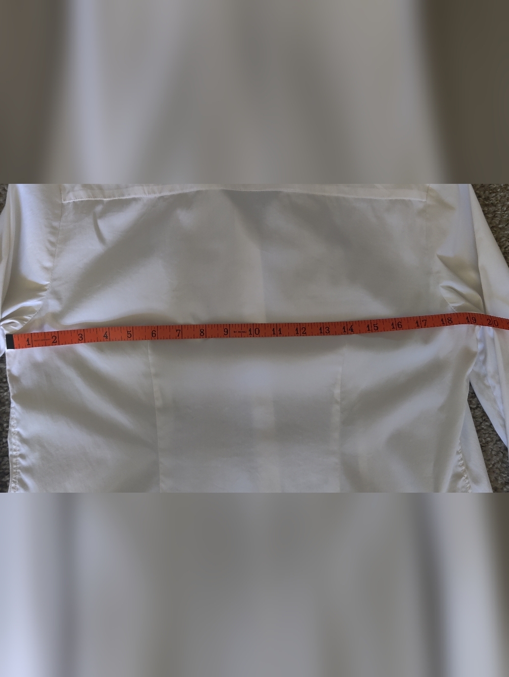 Charter Club White Button-Down Shirt - Picture 6 of 8